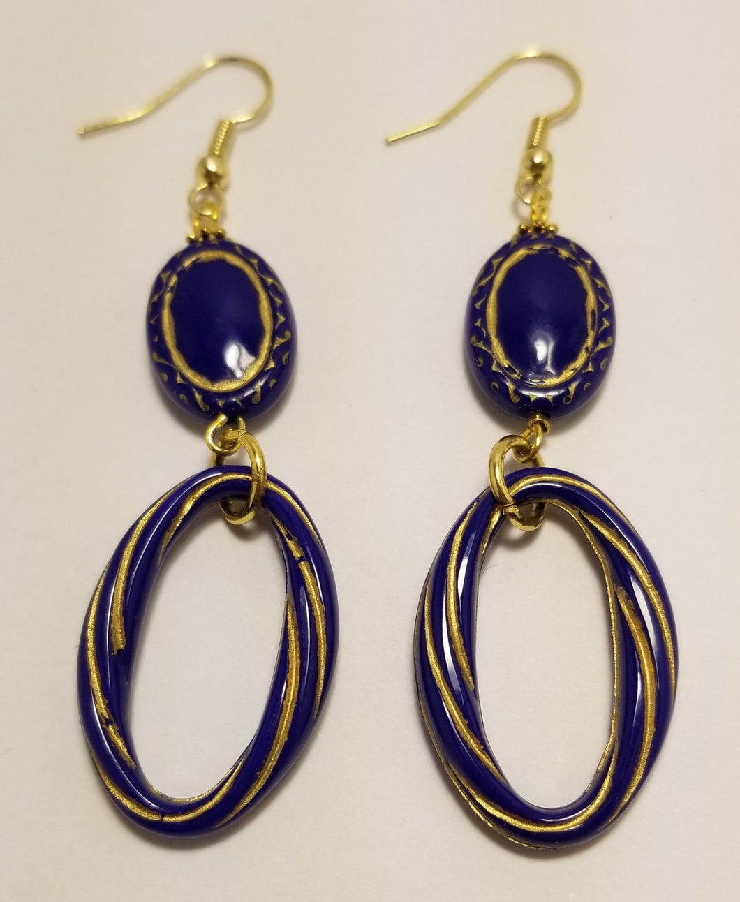 Made in Japan Blue Earrings 1