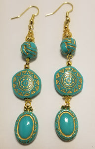 Made in Japan Turquoise Earring 8