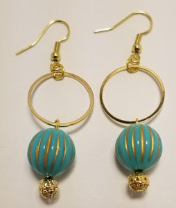 Made in Japan Turquoise Earring 9