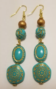 Made in Japan Turquoise Earring 3