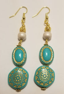 Made in Japan Turquoise Earring 6