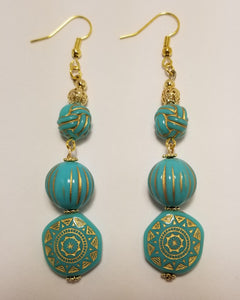 Made in Japan Turquoise Earring 7